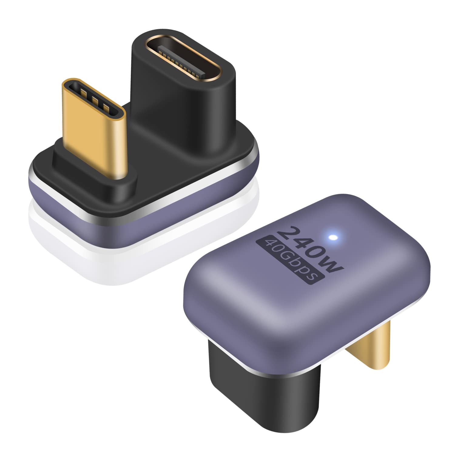 ZORBES® Poyiccot 180 Degree USB C Adapter 240W ZORBES® Poyiccot 180 Degree USB C Adapter 240W